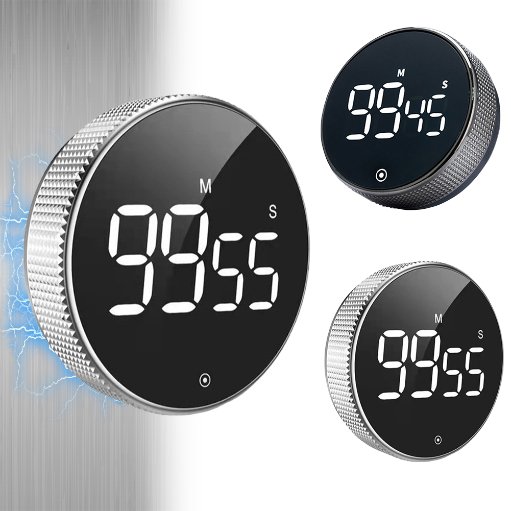 Kitchen Baking Timer - Digital Magnetic Kitchen Timer Shower Study