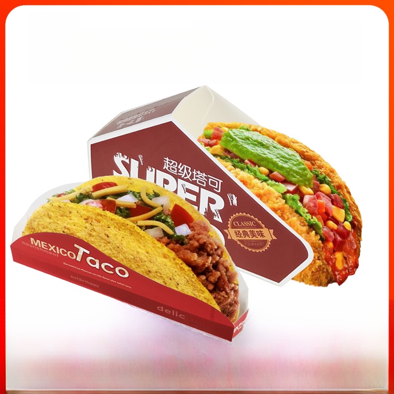 Kitchen Paper For Baking - Super Taco Packaging Box Crispy Corn