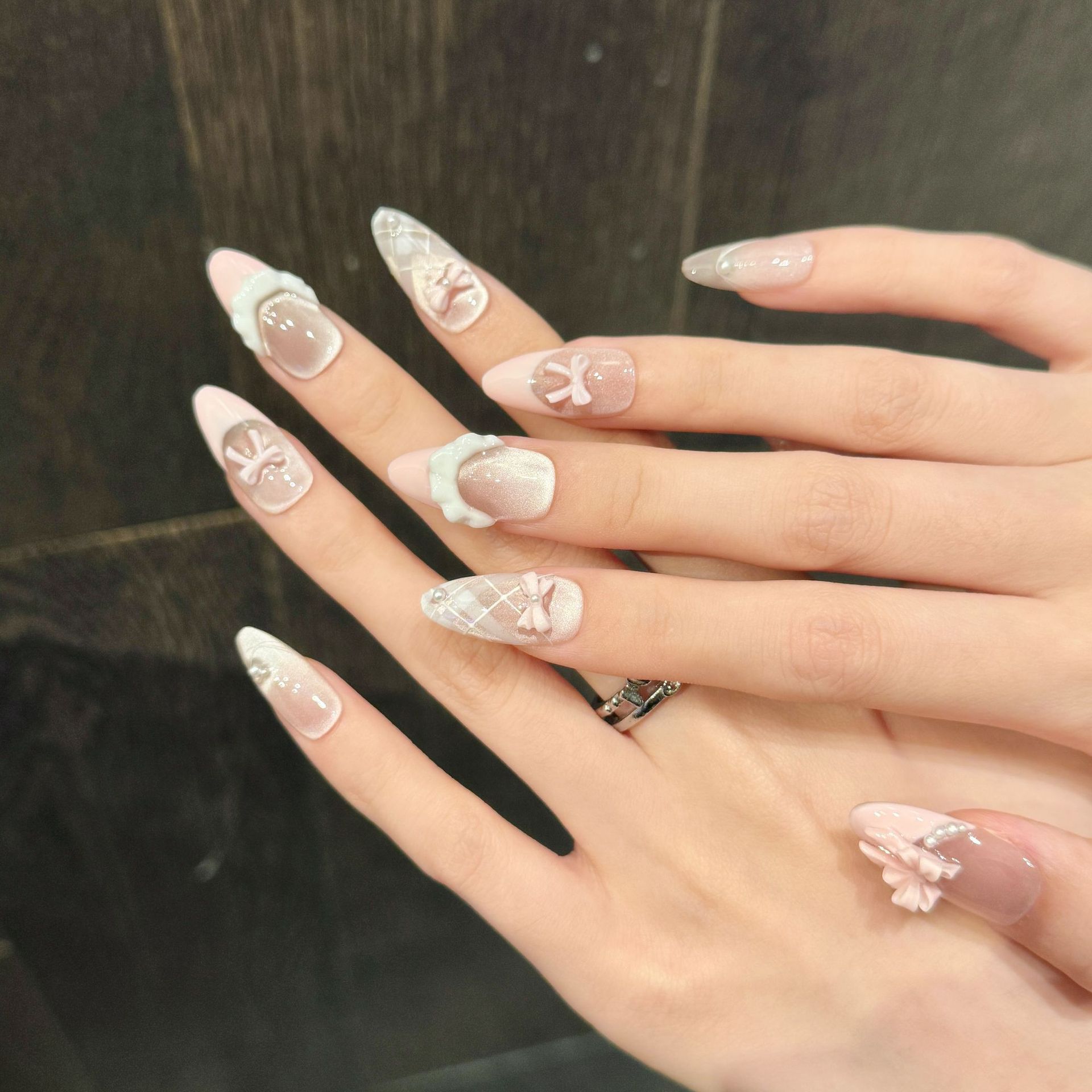 10pcs Handmade Press on Nails  – Decorating Tip Set recenzja i cena
