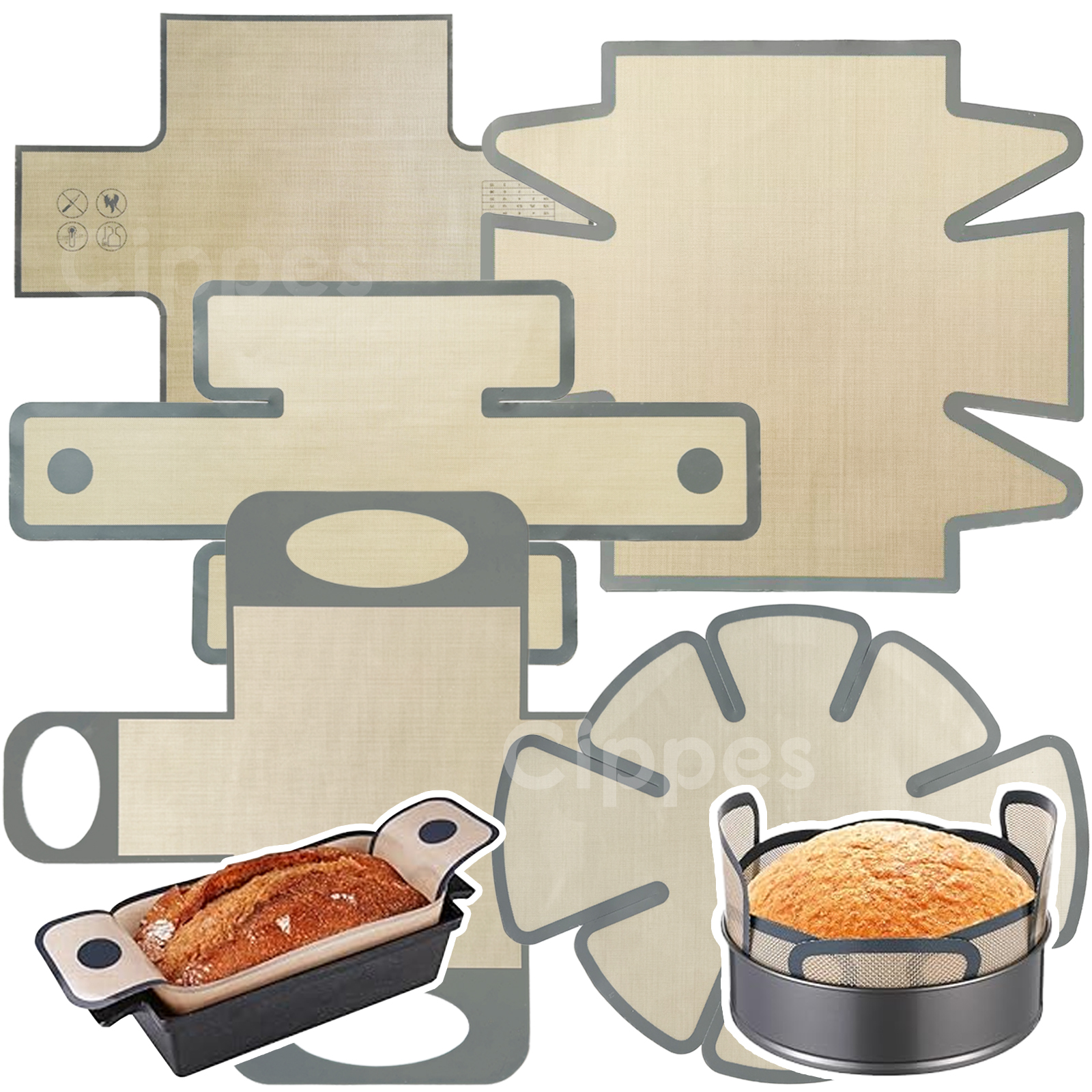 Silicone Bread Loaf Pan Liners – Kitchen Baking Mat recenzja i cena