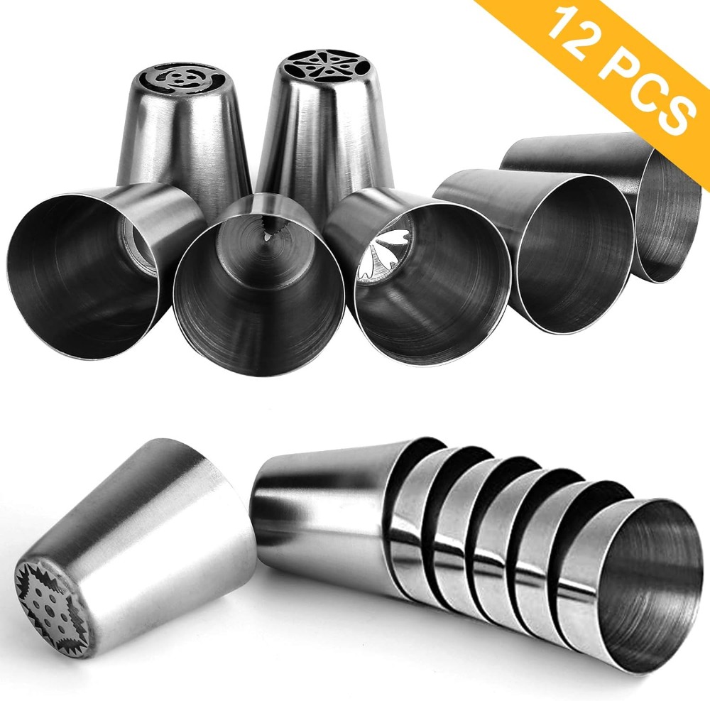 47 Pcs Russian Piping Tips Set – Decorating Tip Set recenzja i cena