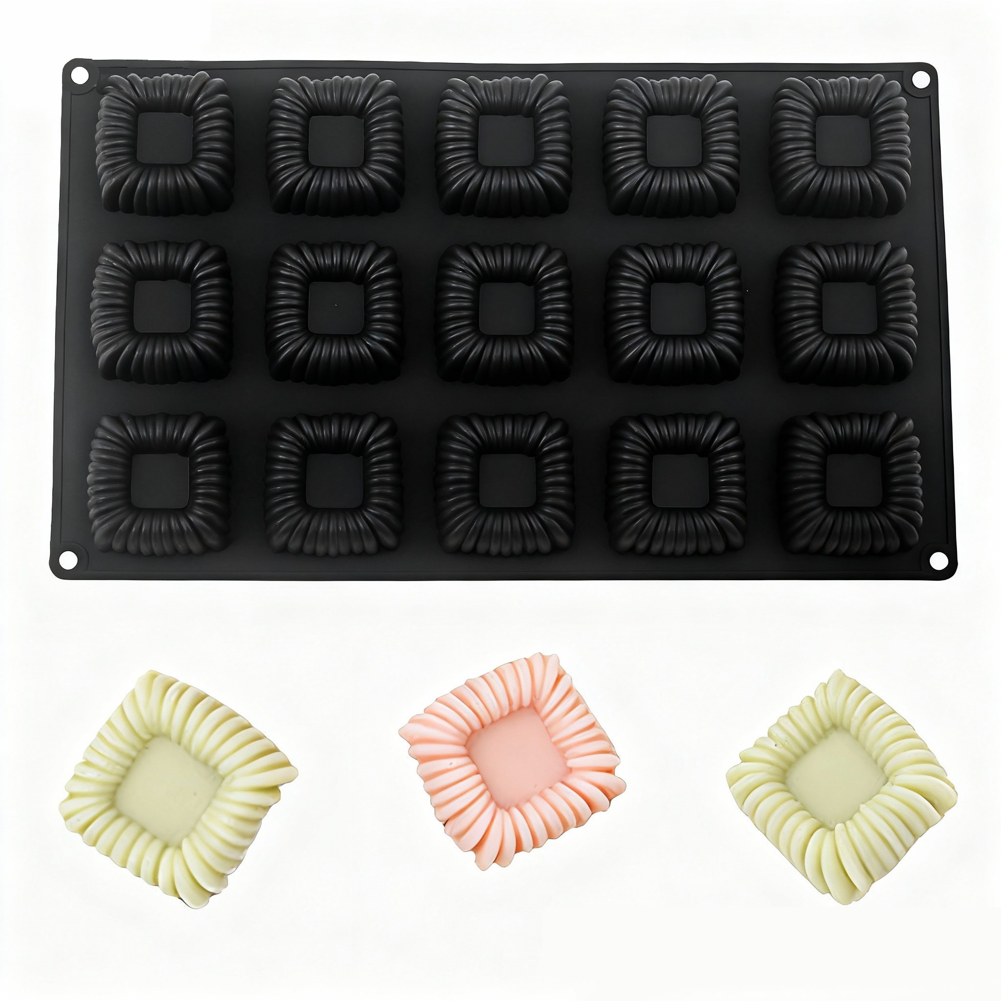 15-Cell Square Coil Texture De – Kitchen Design For Baking recenzja i cena