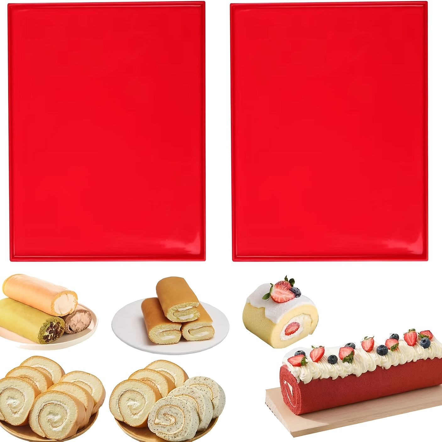 2 Silicone Baking Mats for Swi – Kitchen Baking Mat recenzja i cena
