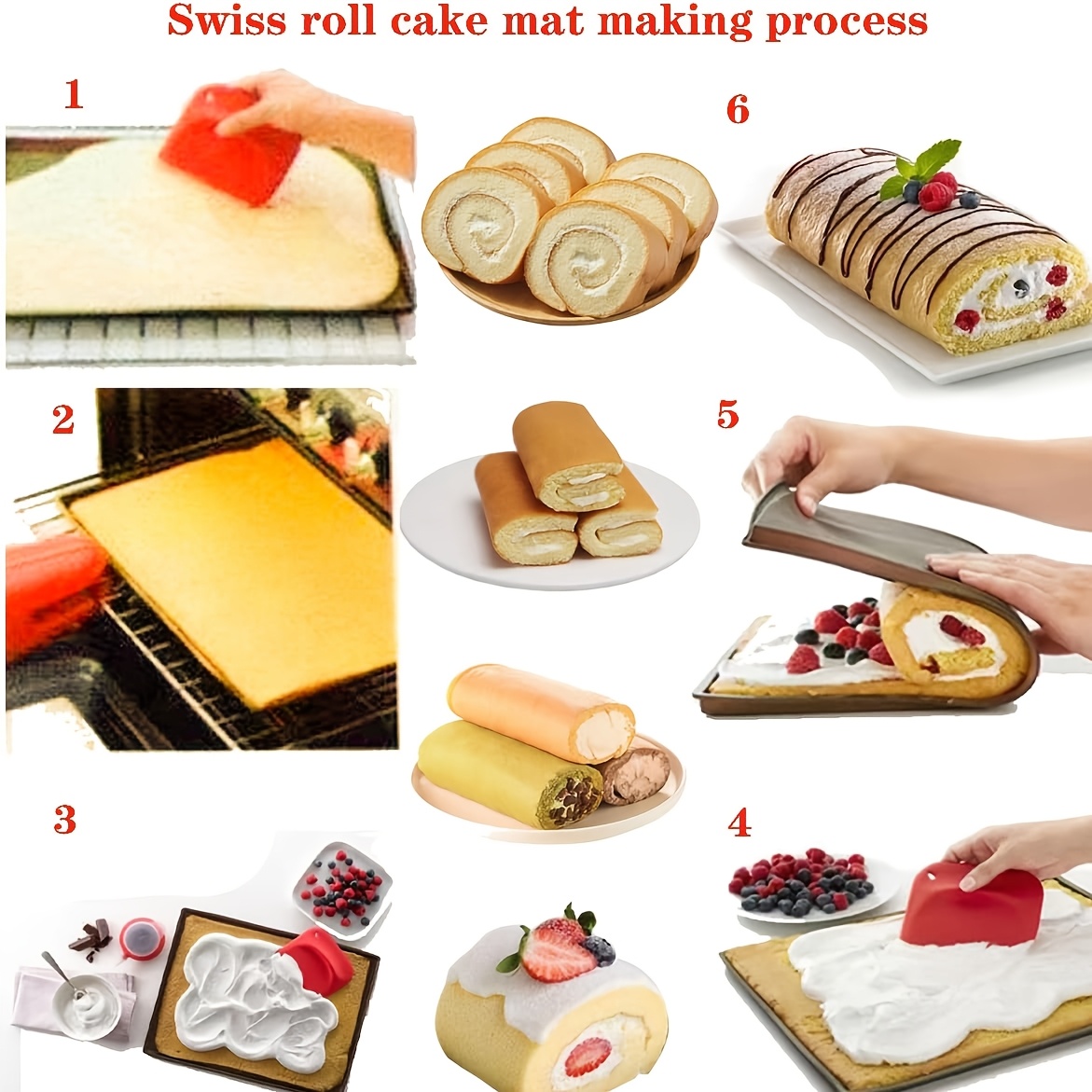 2 Silicone Baking Mats for Swi – Kitchen Baking Mat recenzja i cena