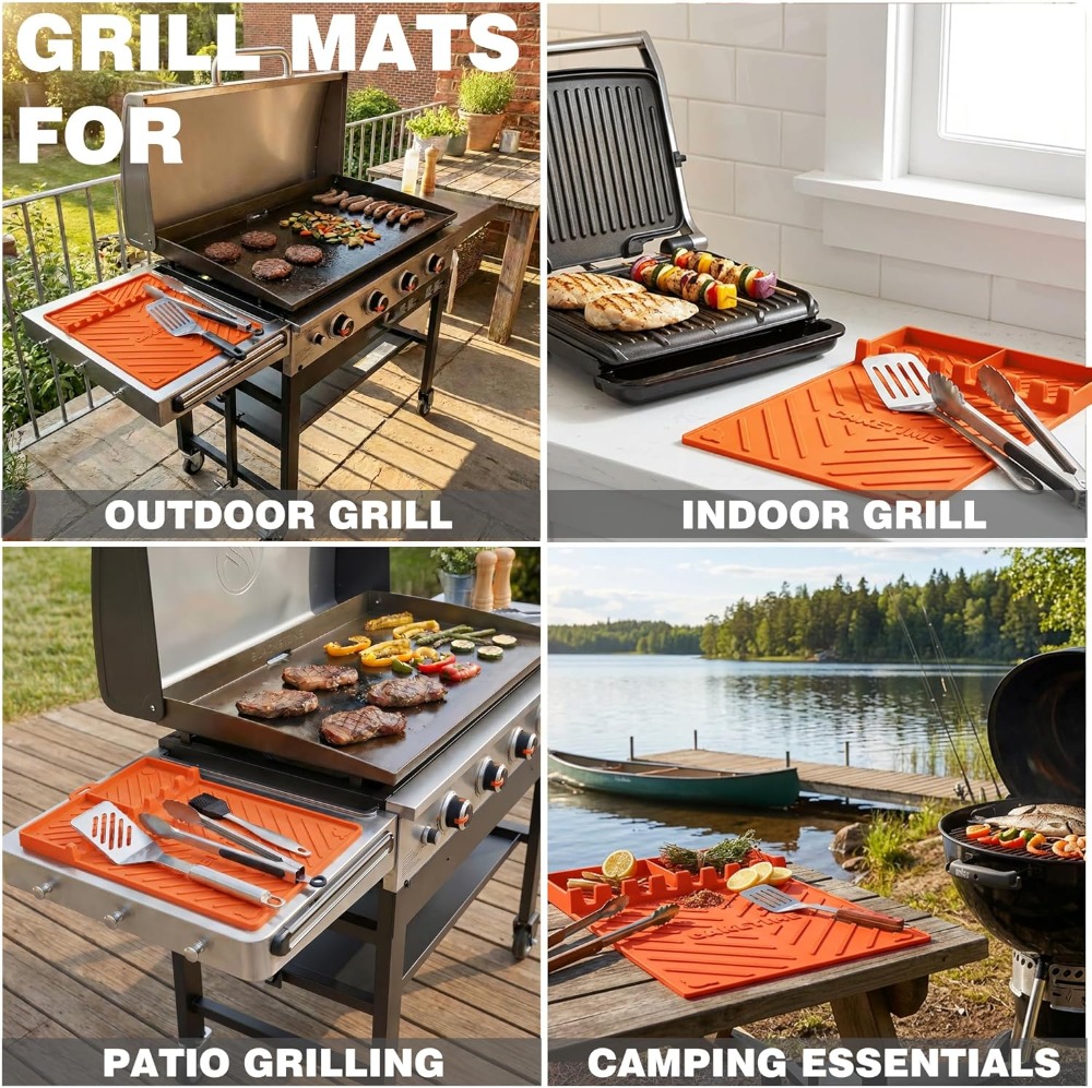 Silicone Grill Mats for Blacks – Kitchen Baking Mat recenzja i cena