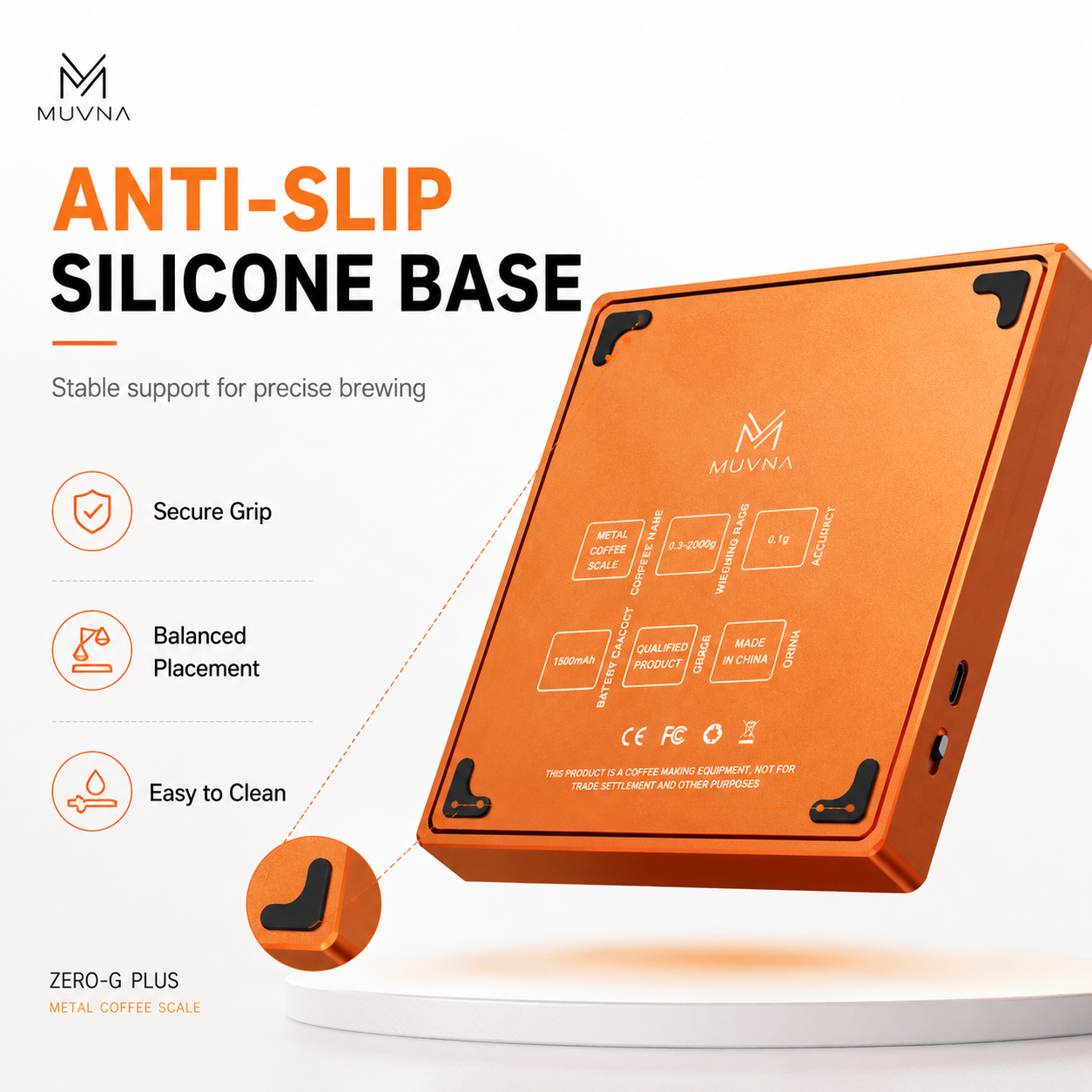 MUVNA Coffee Scale Espresso Sc – Kitchen Baking Timer recenzja i cena