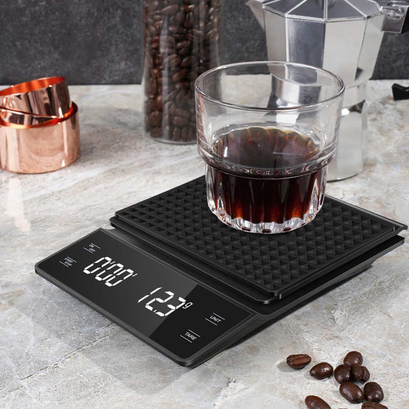 3kg 0.1g Digital Coffee Scale  – Kitchen Baking Timer recenzja i cena