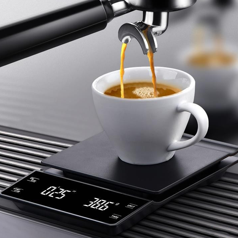 3kg 0.1g Digital Coffee Scale  – Kitchen Baking Timer recenzja i cena
