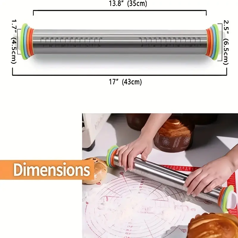 Adjustable Thickness Rolling P – Kitchen Roll Baking recenzja i cena
