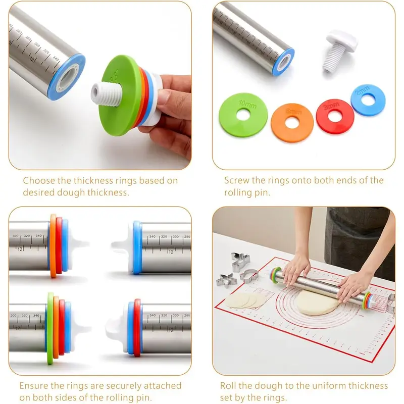 Adjustable Thickness Rolling P – Kitchen Roll Baking recenzja i cena