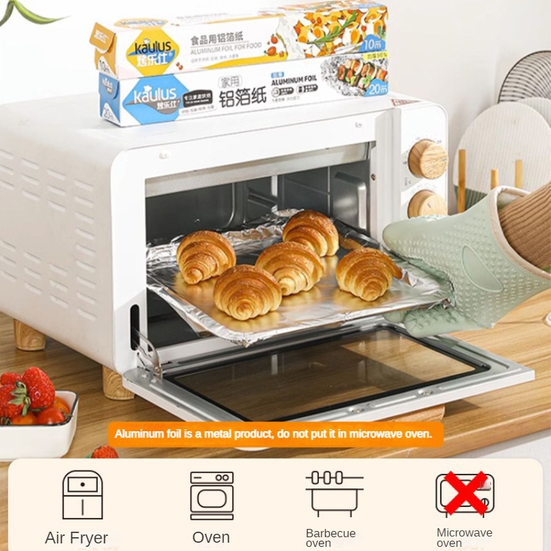 Zackoo 10/20/40M Aluminium Foi – Kitchen Paper For Baking recenzja i cena