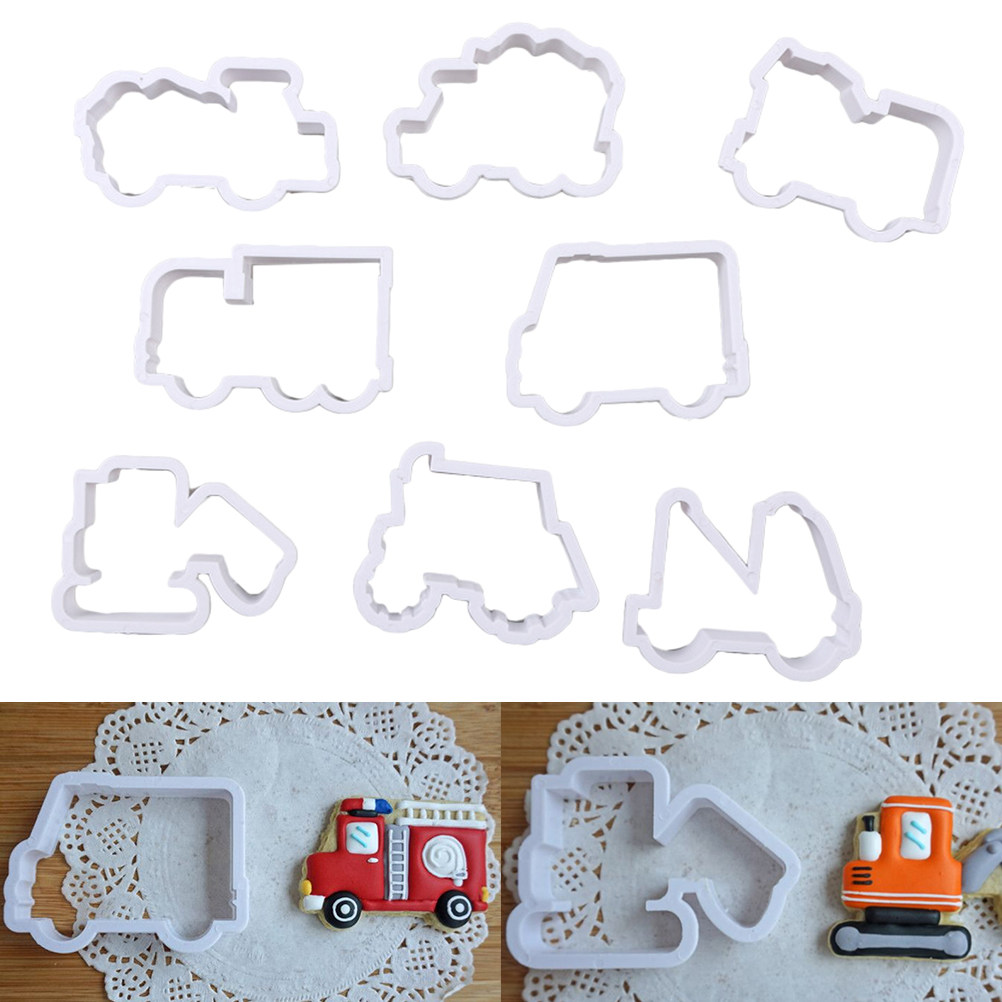 8Pcs Cute Car Design Plastic C – Kitchen Design For Baking recenzja i cena