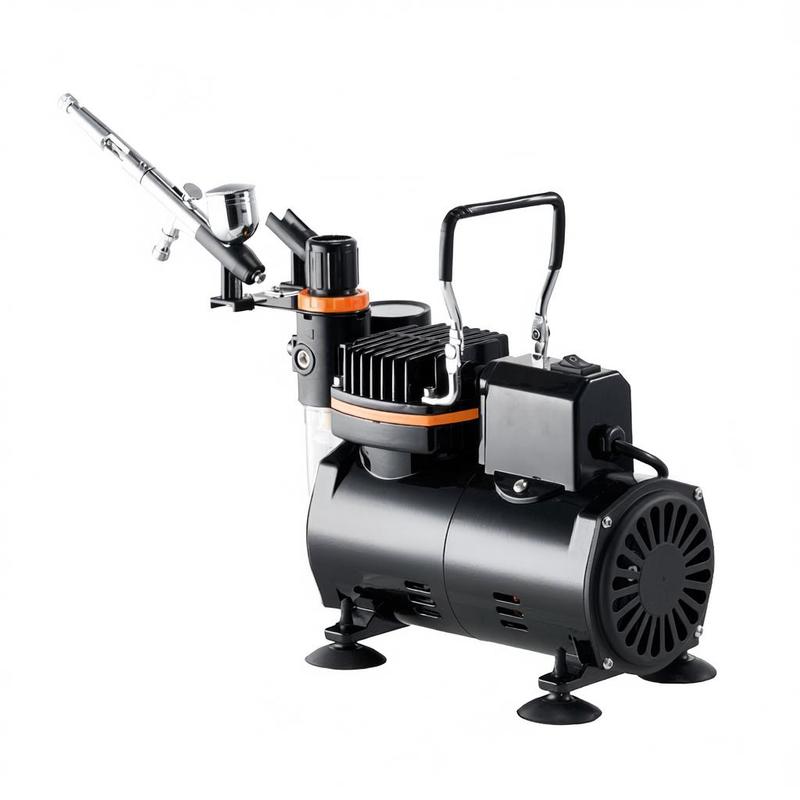 Airbrush Kit, 1/6 HP, Air Brus – Decorating Tip Set recenzja i cena