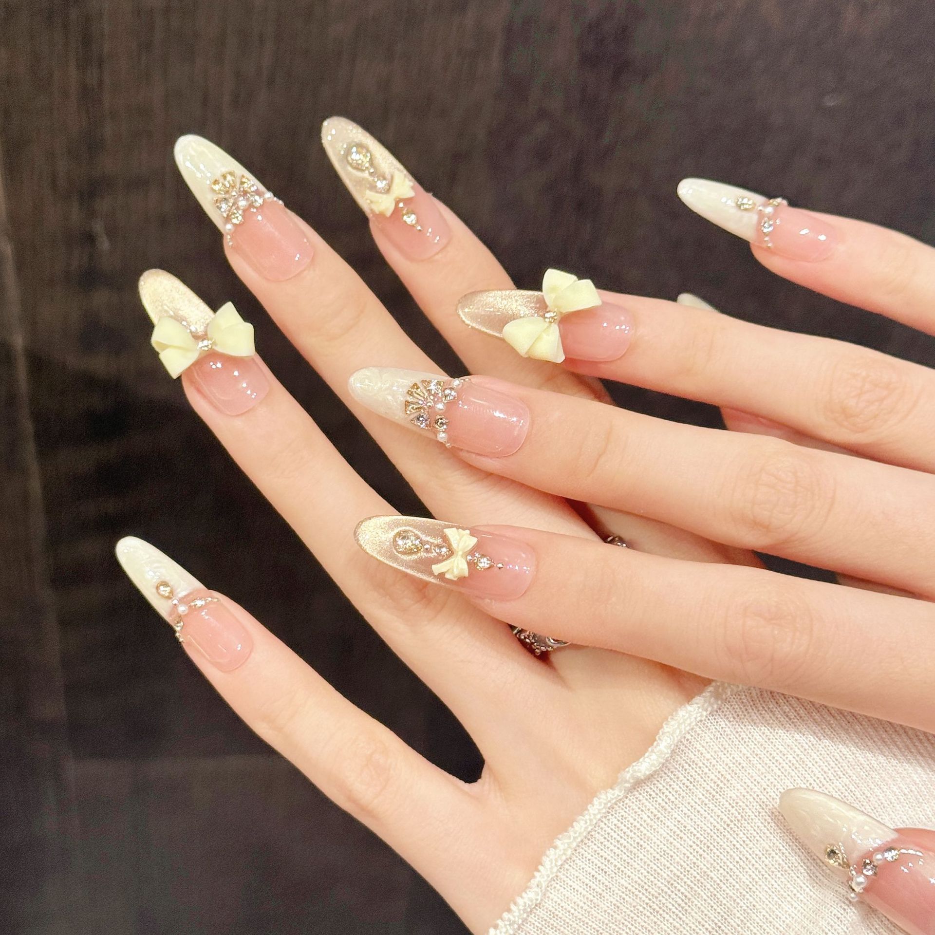 10pcs Handmade Press On Nails  – Decorating Tip Set recenzja i cena