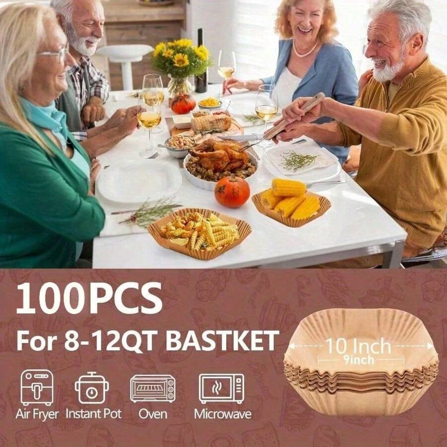 Square Disposable Air Fryer Li – Kitchen Baking Gift Basket recenzja i cena
