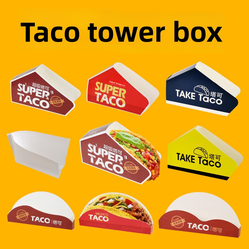Super Taco Packaging Box Crisp – Kitchen Paper For Baking recenzja i cena