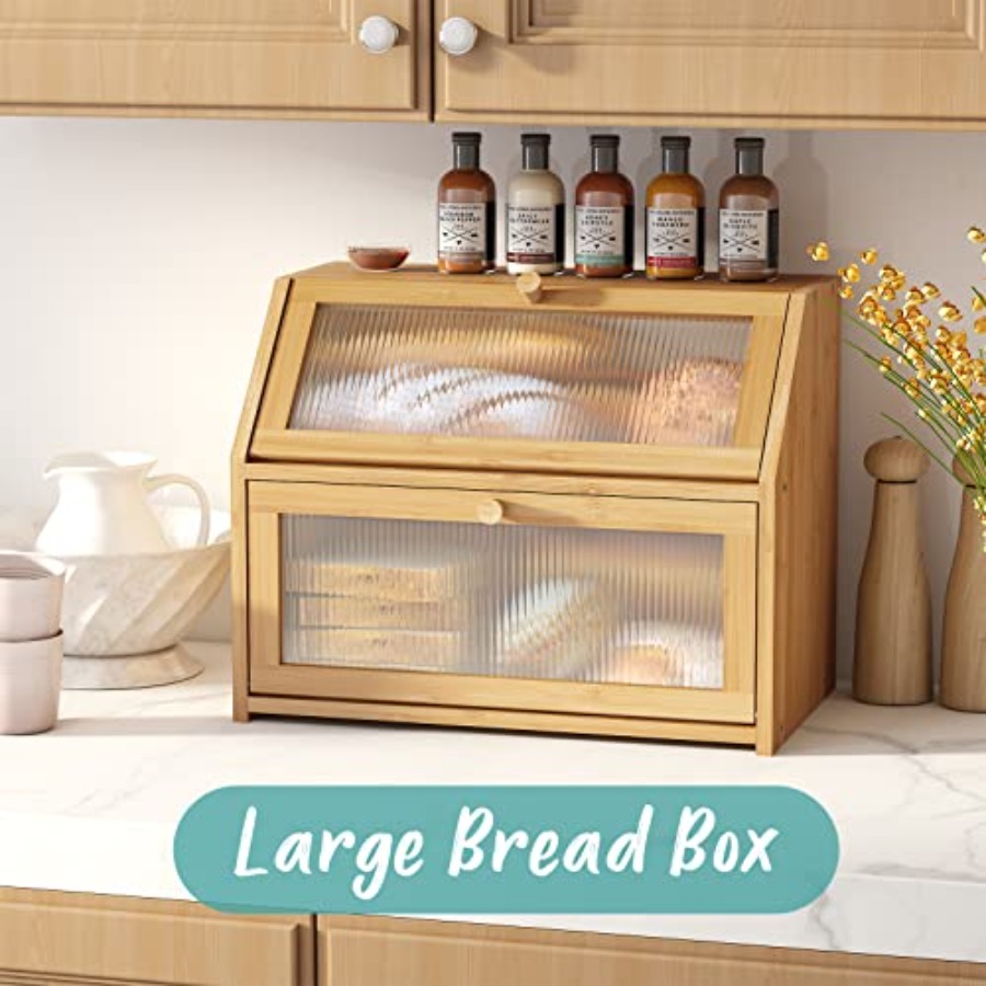 Bread Box for Kitchen Counter  – Kitchen Baking Mat recenzja i cena