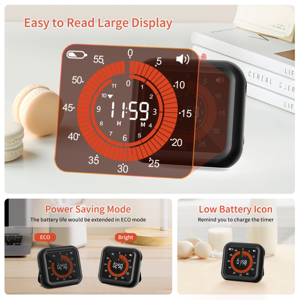 Fashion Visual Timer Rechargea – Kitchen Baking Timer recenzja i cena