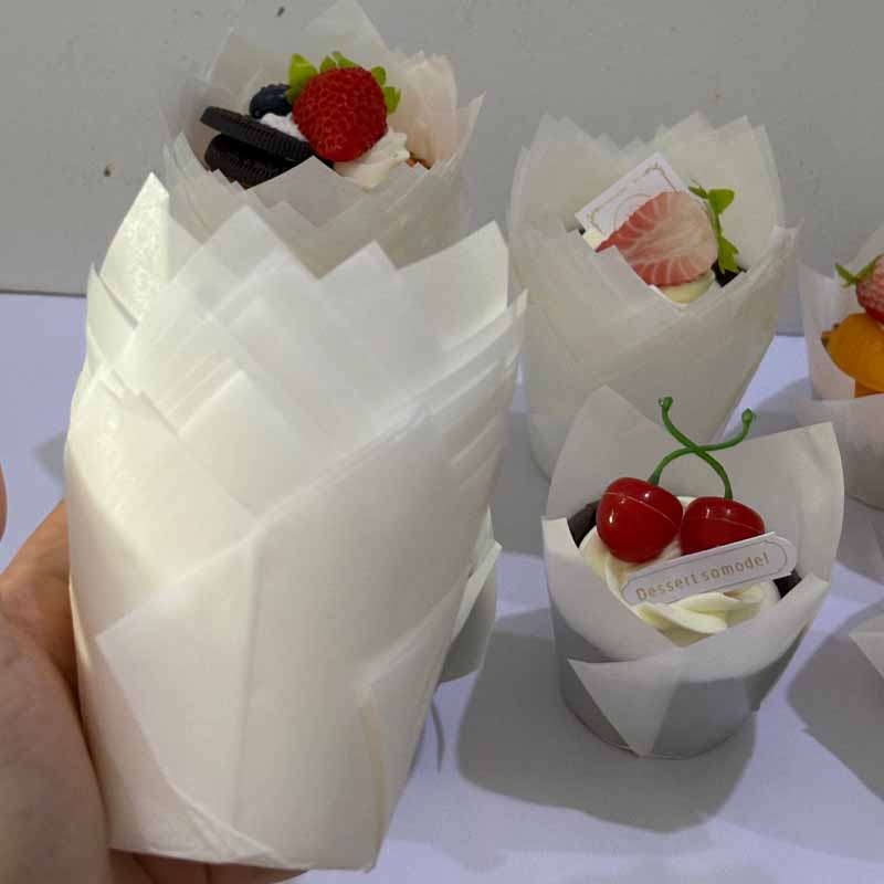 50Pcs/100Pcs/200Pcs Tulip Cake – Kitchen Paper For Baking recenzja i cena