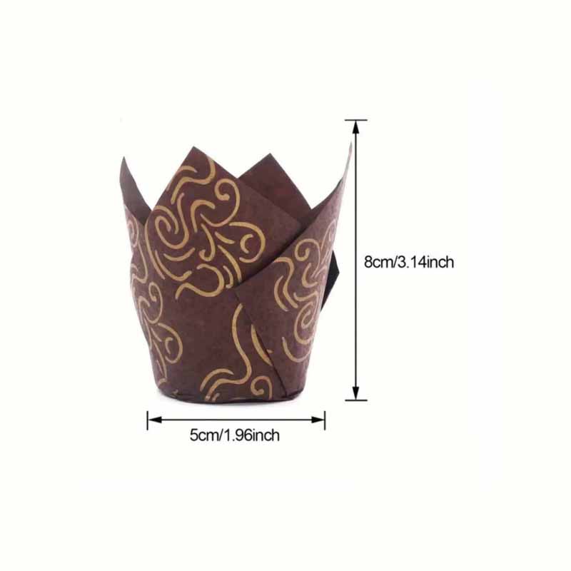 50Pcs/100Pcs/200Pcs Tulip Cake – Kitchen Paper For Baking recenzja i cena