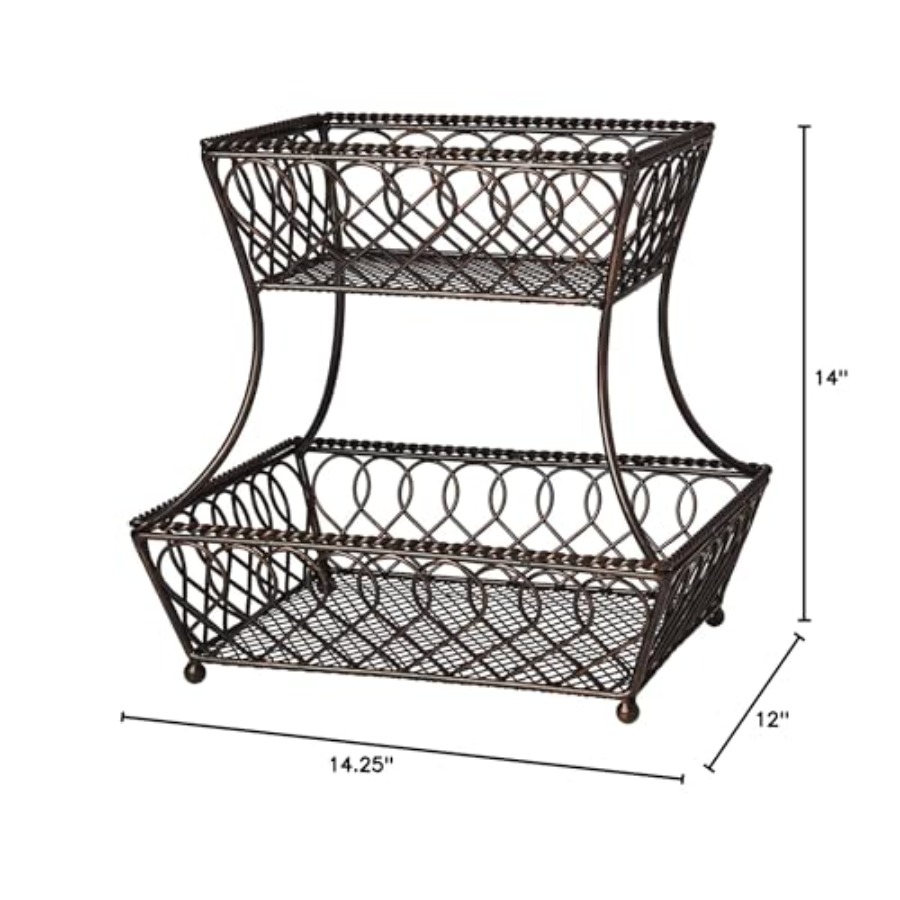 Loop and Lattice 2-Tier Rectan – Kitchen Baking Mat recenzja i cena
