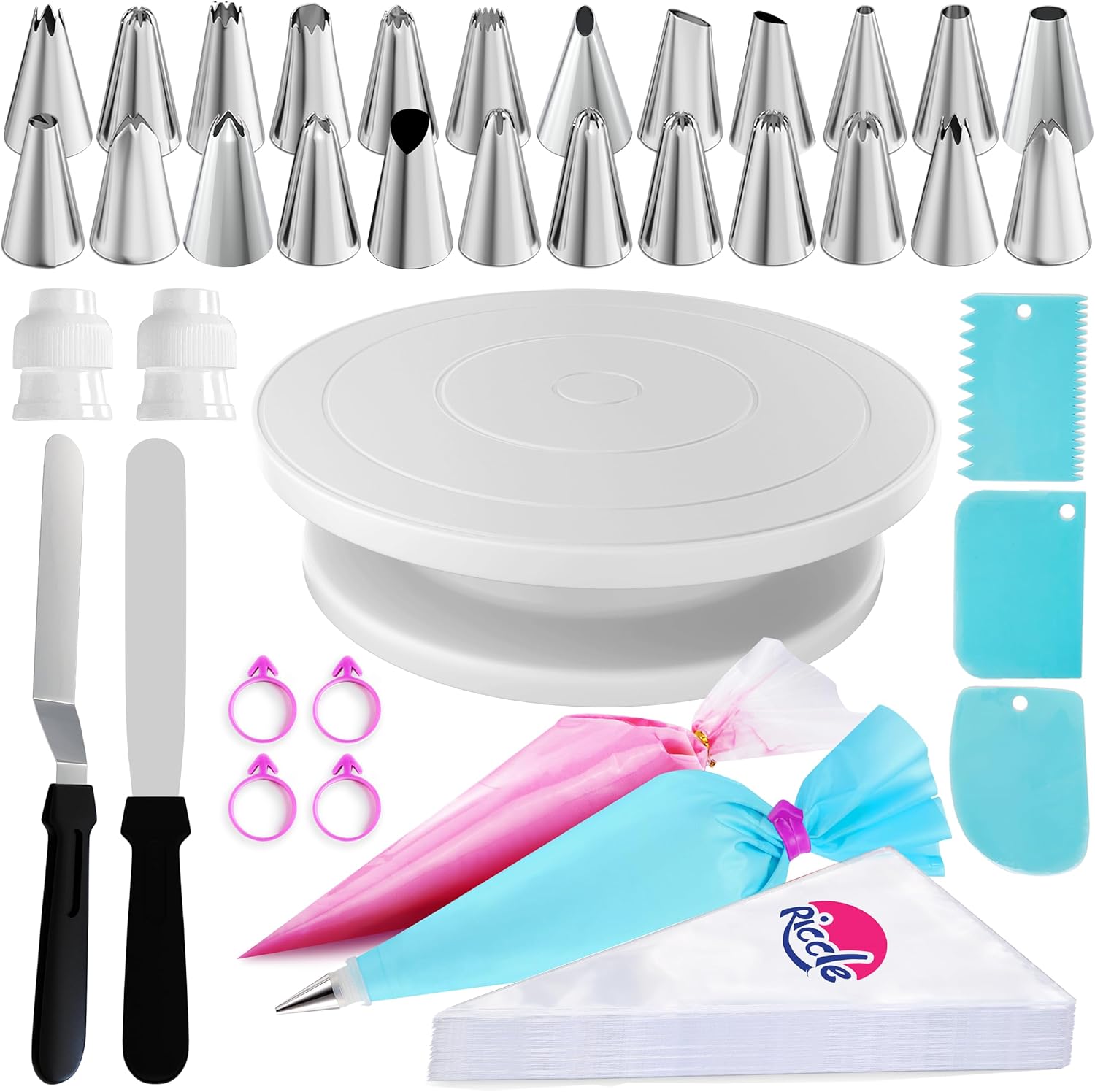 Riccle 88 pcs Cake Decorating  – Decorating Tip Set recenzja i cena