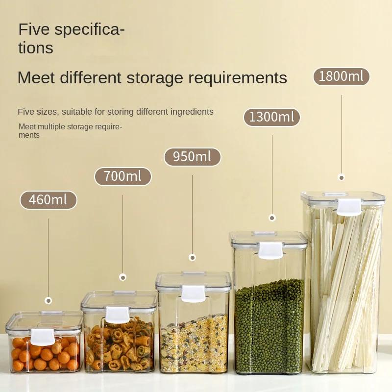 Sealed Jars For Kitchen Storag – Kitchen Bank recenzja i cena