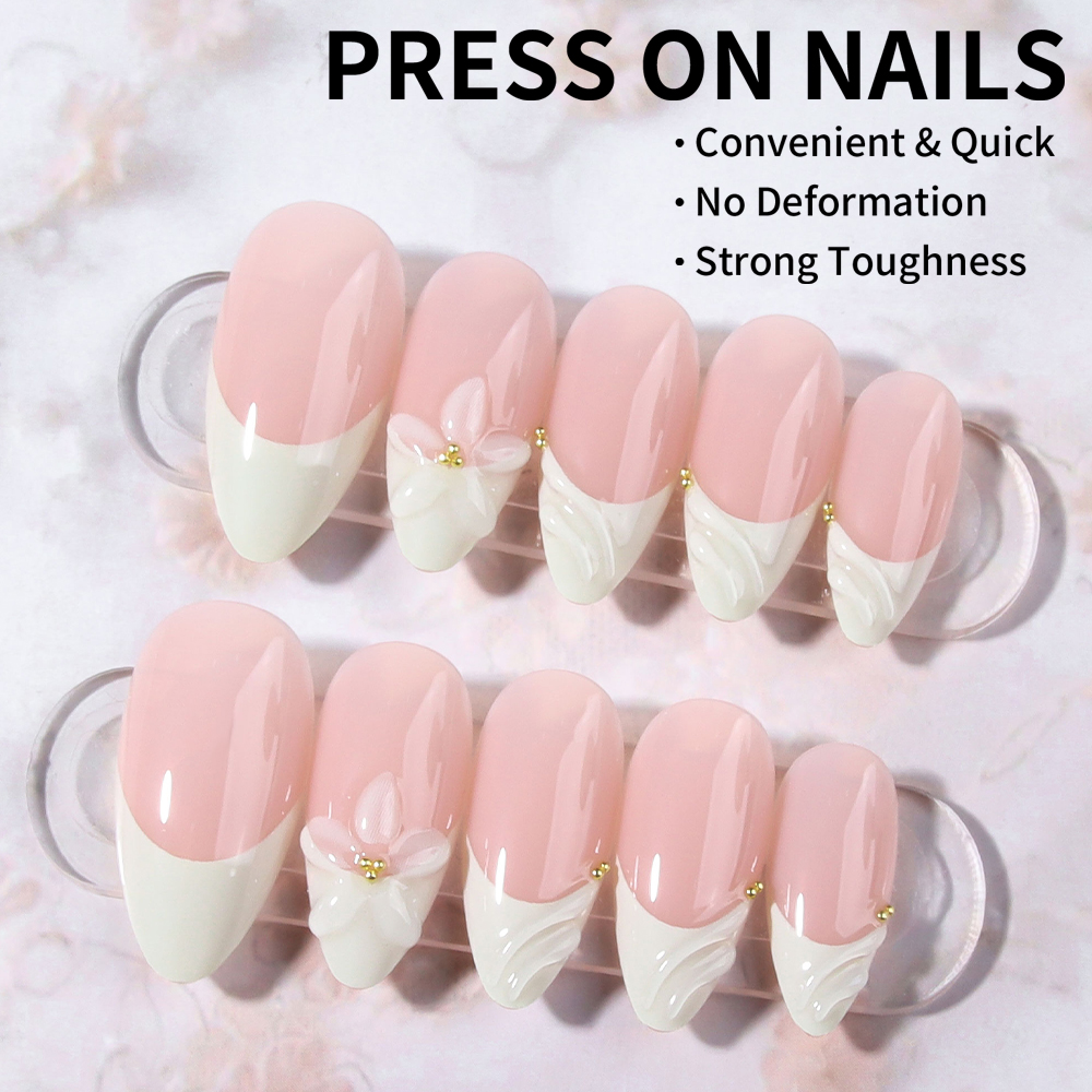 24pcs Almond 3d gel nails Whal – Decorating Tip Set recenzja i cena