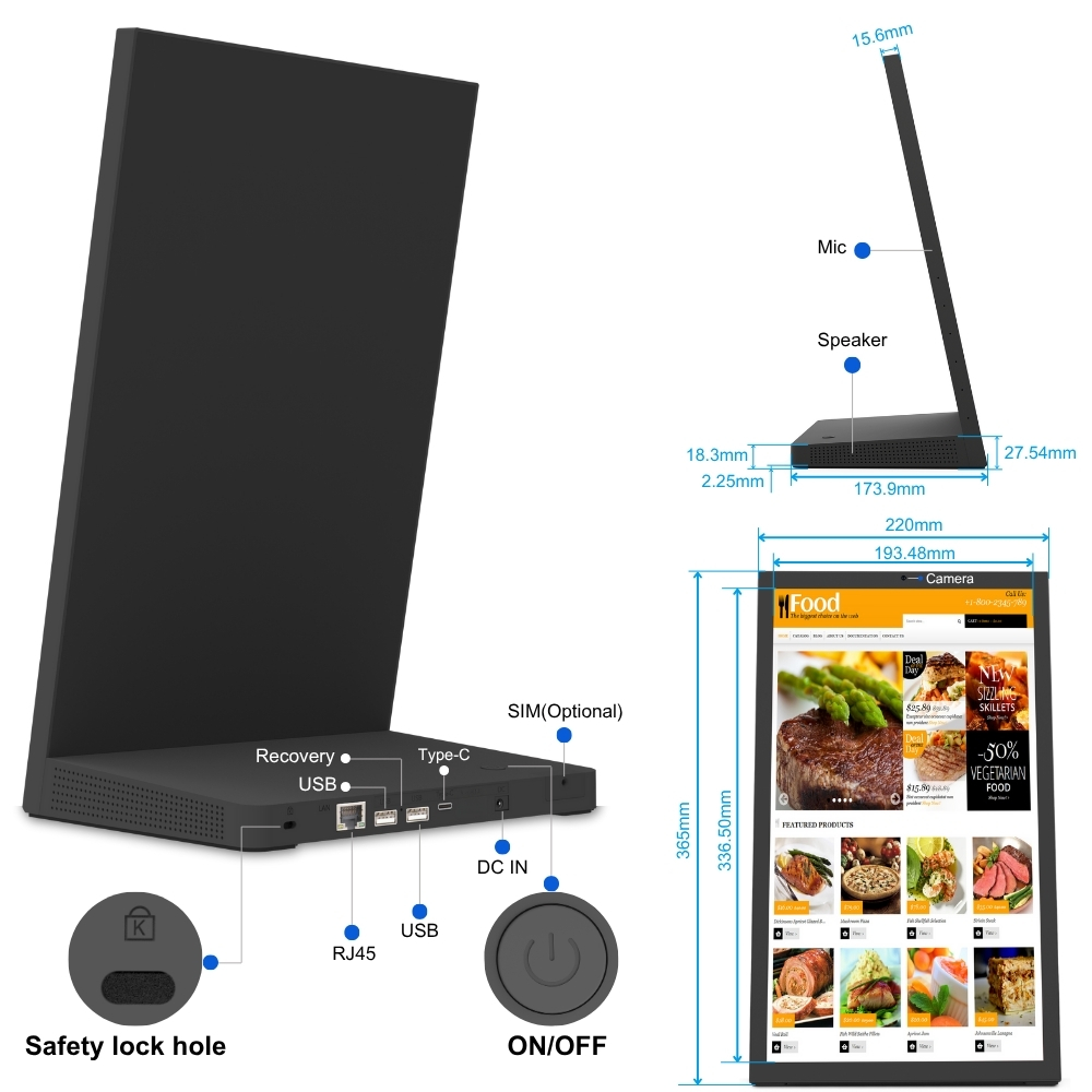 Desktop Shape L Tablet Digital – Kitchen Bank recenzja i cena