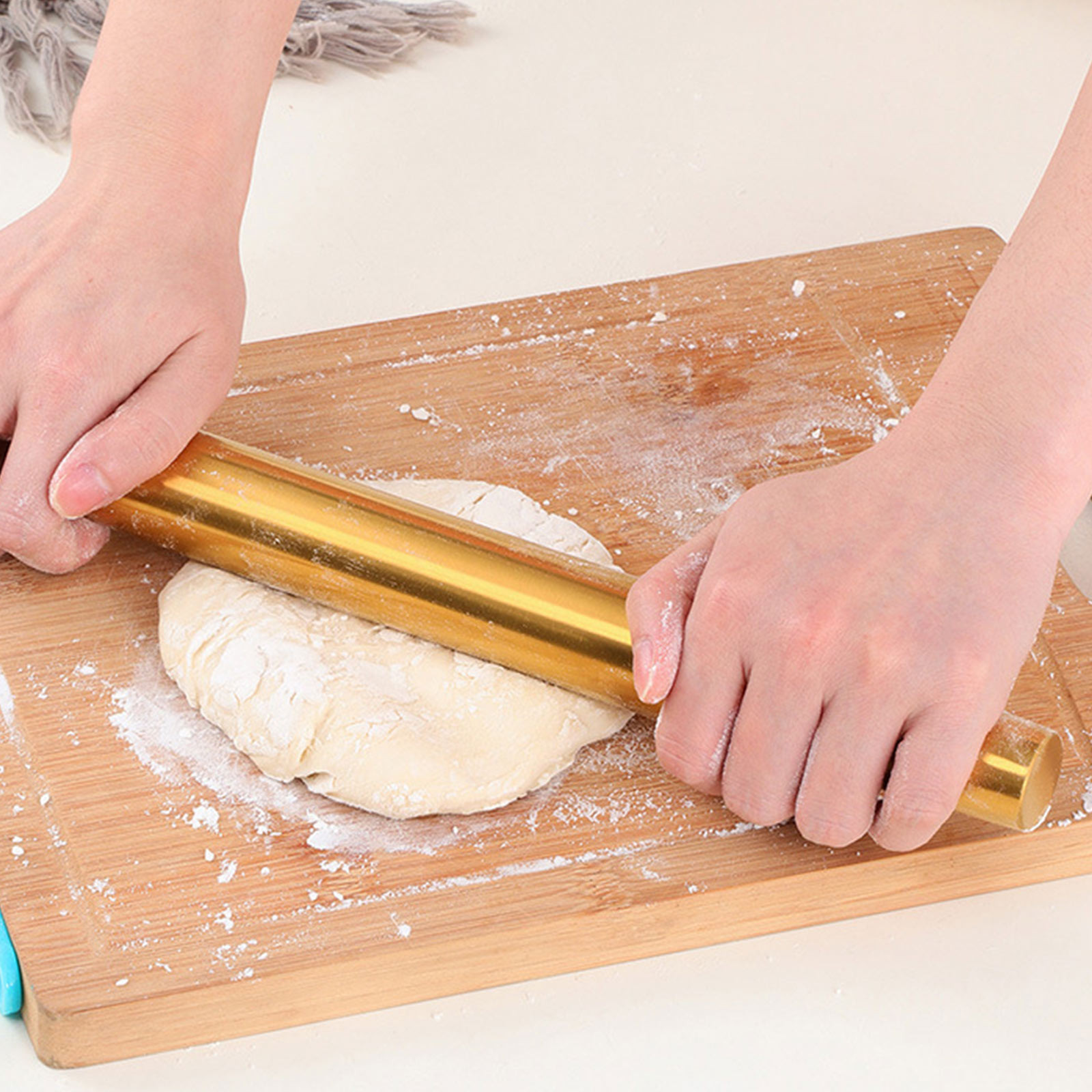 Gold Rolling Pin Baking Tool C – Kitchen Roll Baking recenzja i cena