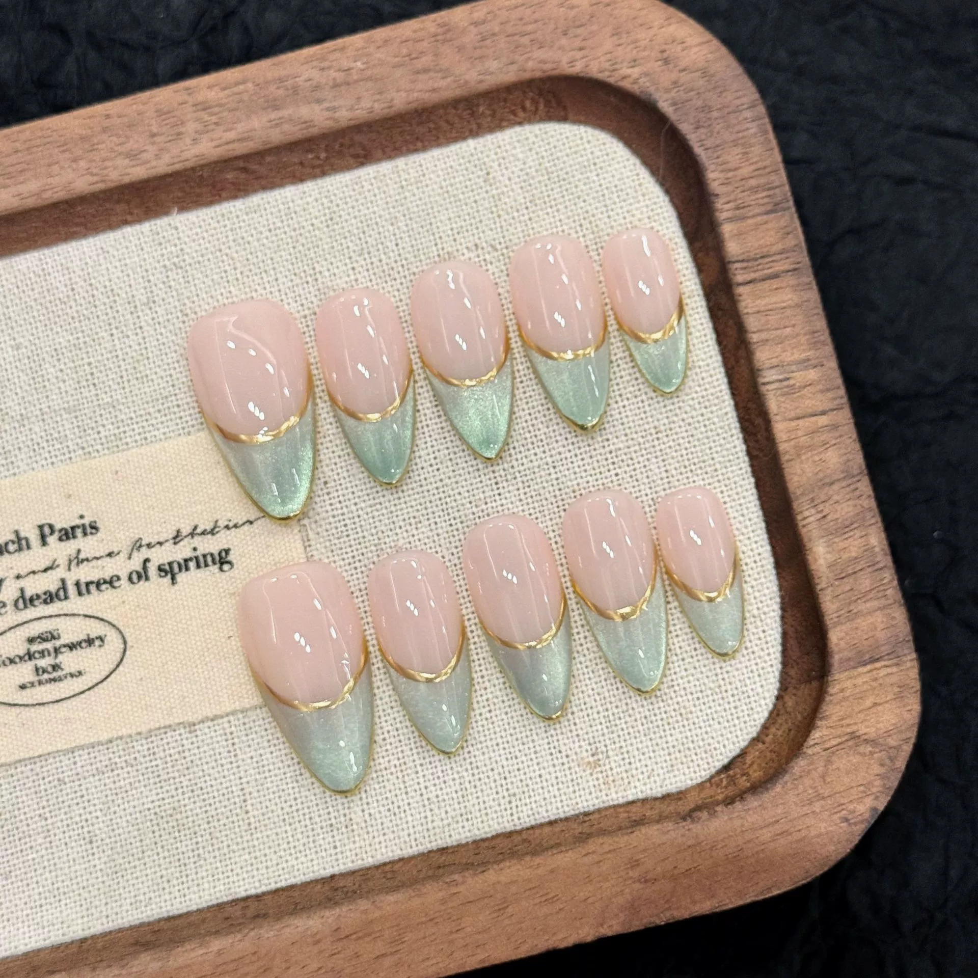 10pcs Handmade Press on Nails  – Decorating Tip Set recenzja i cena