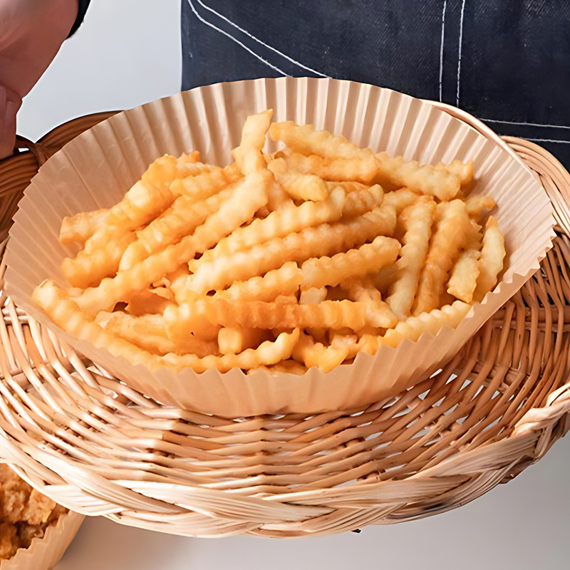 50/100PCS Air Fryer Paper Plat – Kitchen Paper For Baking recenzja i cena