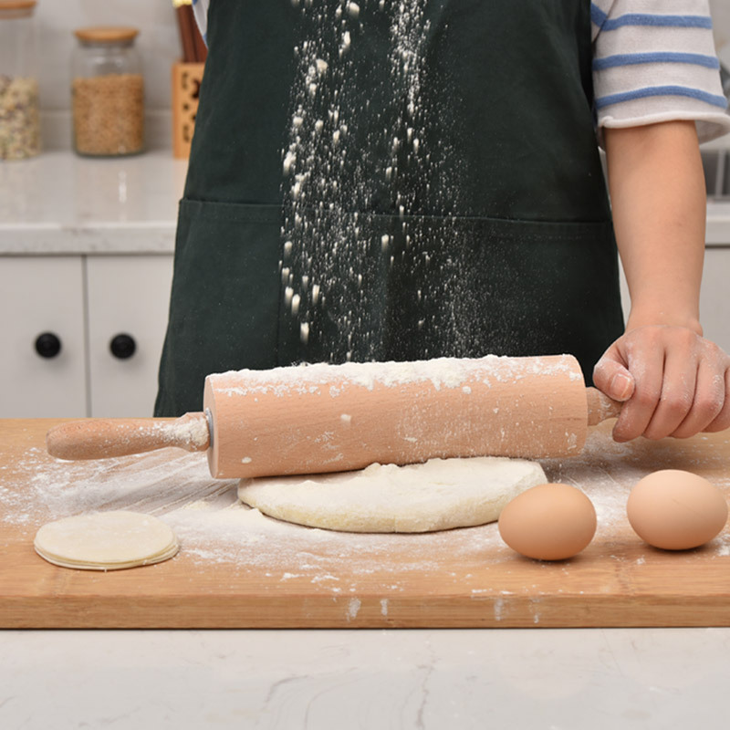 1Pcs Wooden Rolling Pin Househ – Kitchen Roll Baking recenzja i cena