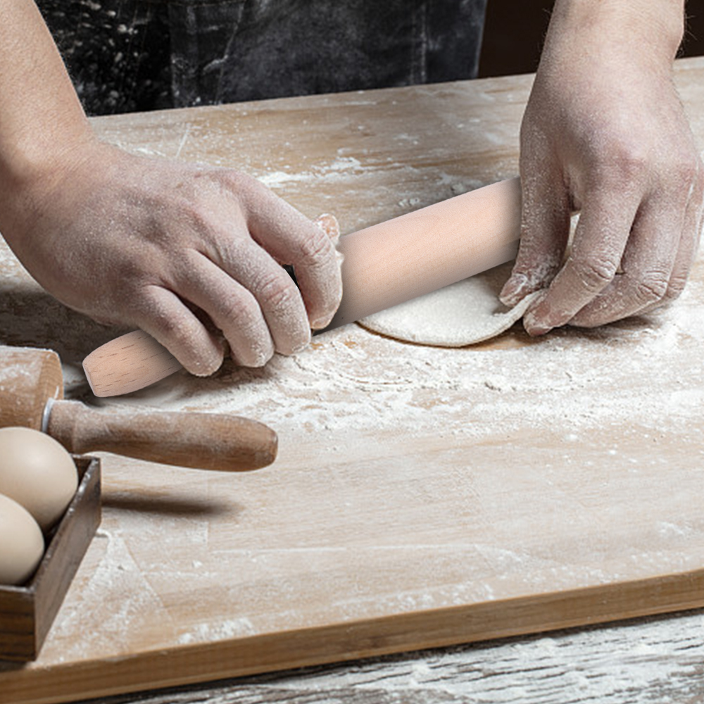 1Pcs Wooden Rolling Pin Househ – Kitchen Roll Baking recenzja i cena