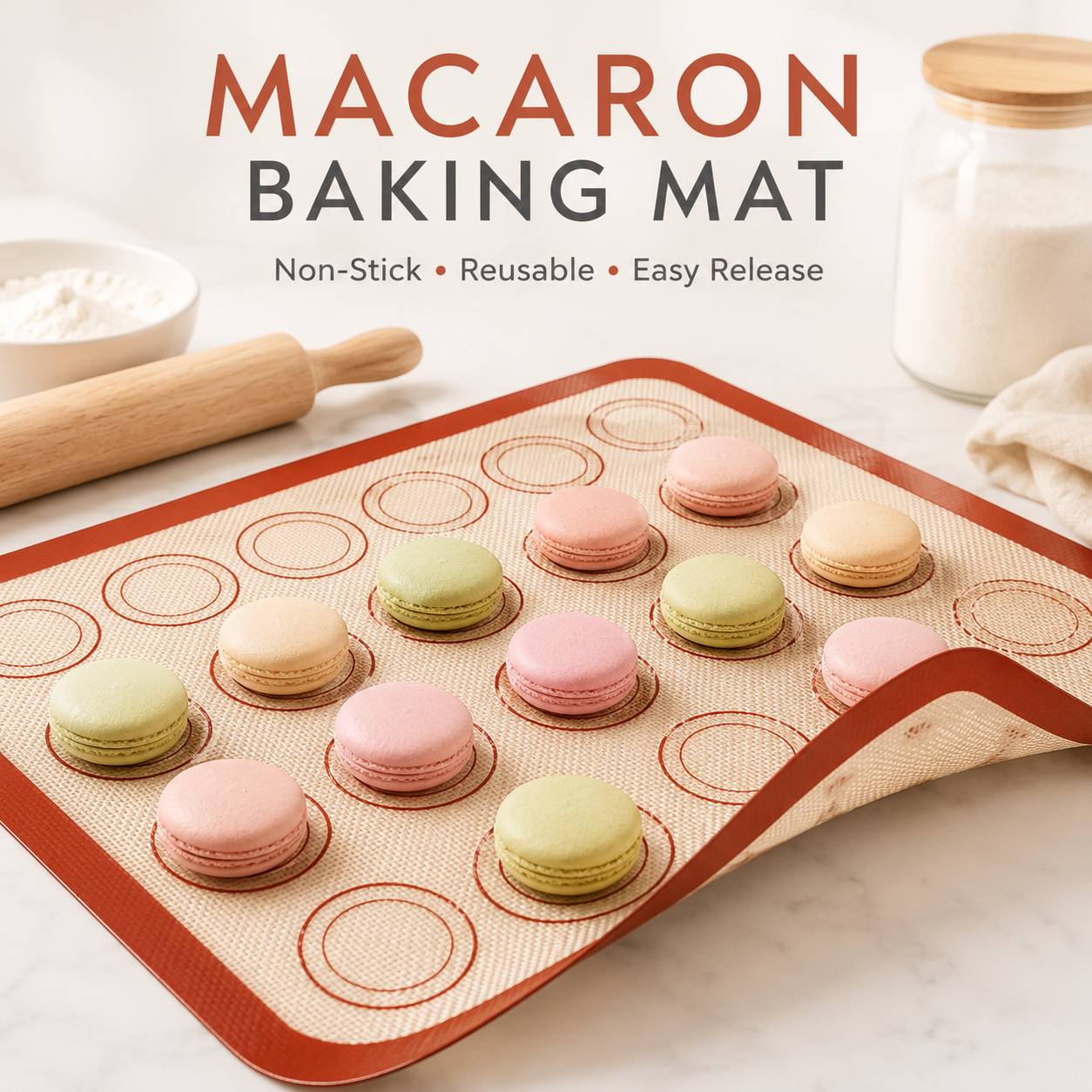 42x30cm Silicone Baking Mat No – Kitchen Roll Baking recenzja i cena