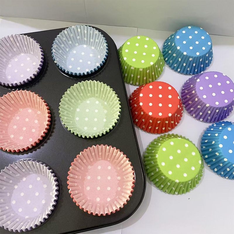 100Pcs/200Pcs Polka Dot Cake P – Kitchen Paper For Baking recenzja i cena