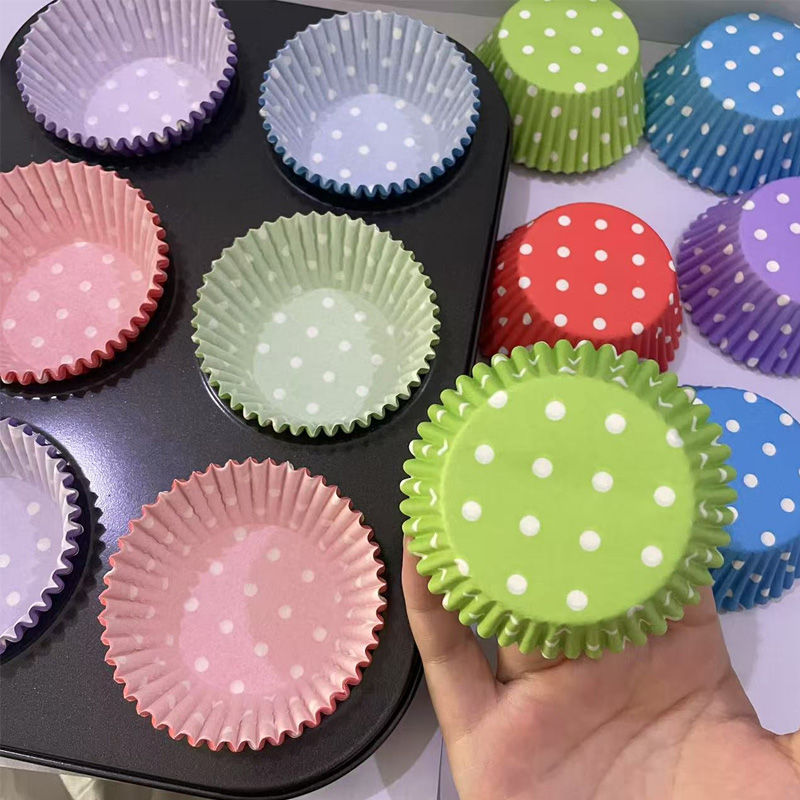 100Pcs/200Pcs Polka Dot Cake P – Kitchen Paper For Baking recenzja i cena
