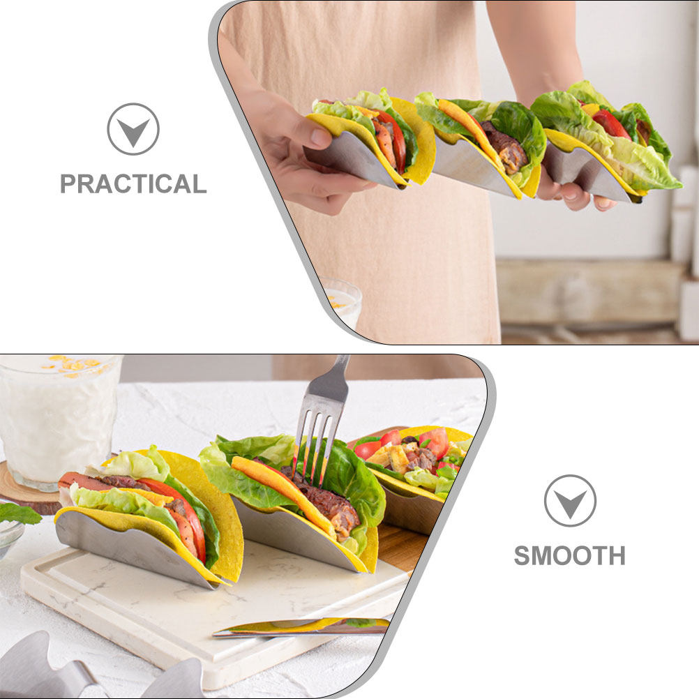 Stainless Steel Taco Holder Bu – Kitchen Design For Baking recenzja i cena