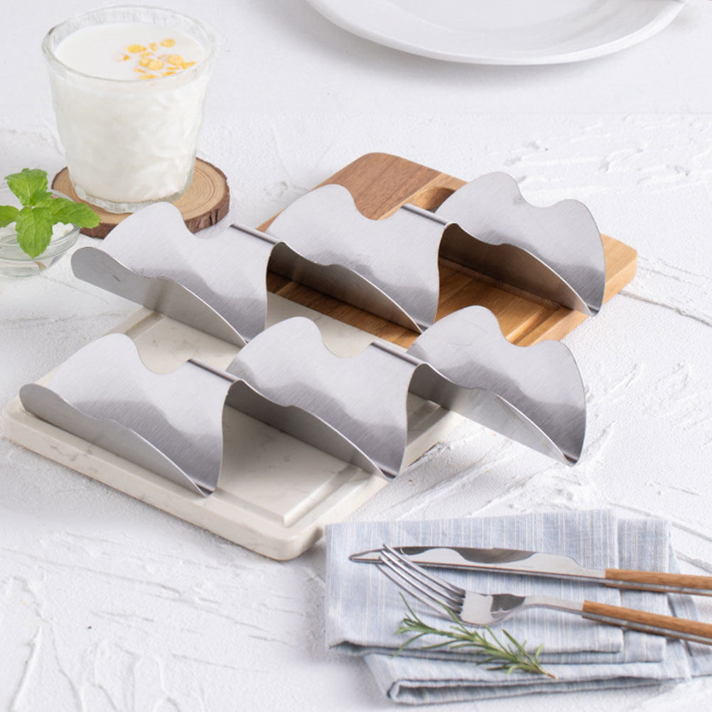Stainless Steel Taco Holder Bu – Kitchen Design For Baking recenzja i cena