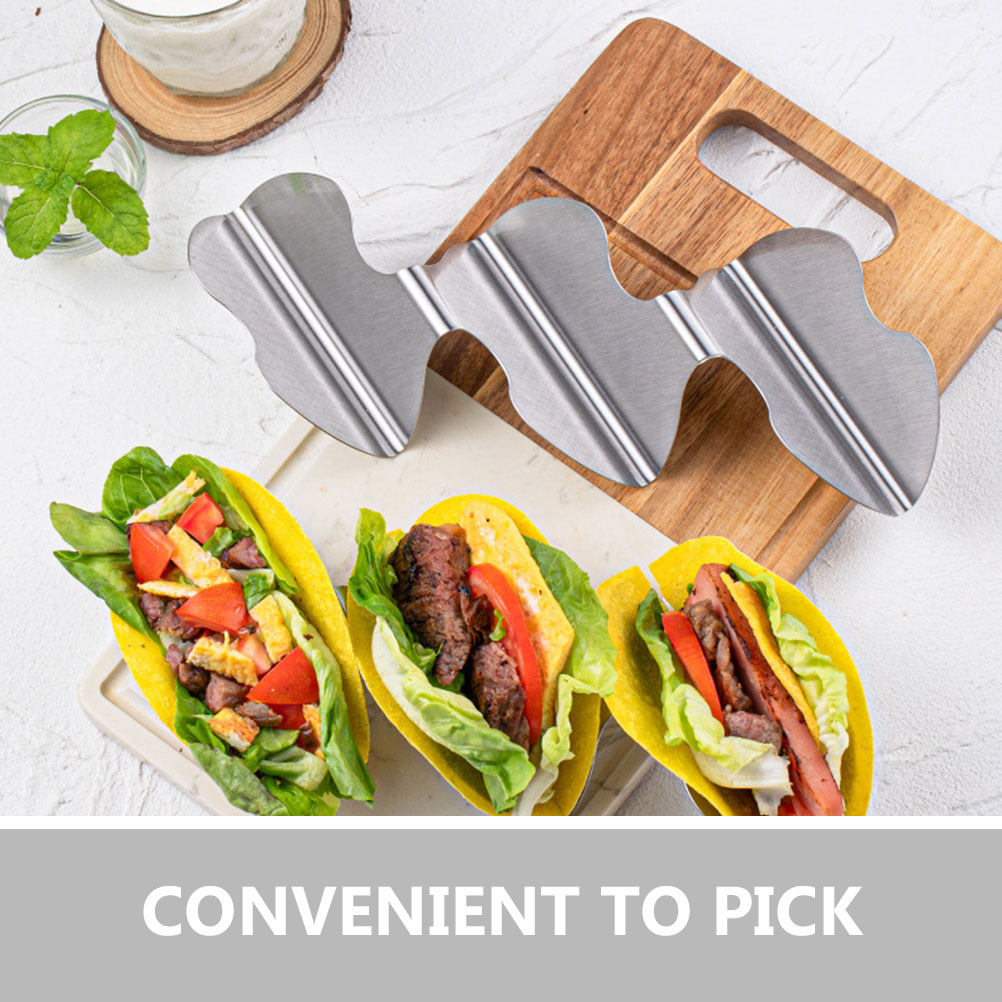 Stainless Steel Taco Holder Bu – Kitchen Design For Baking recenzja i cena