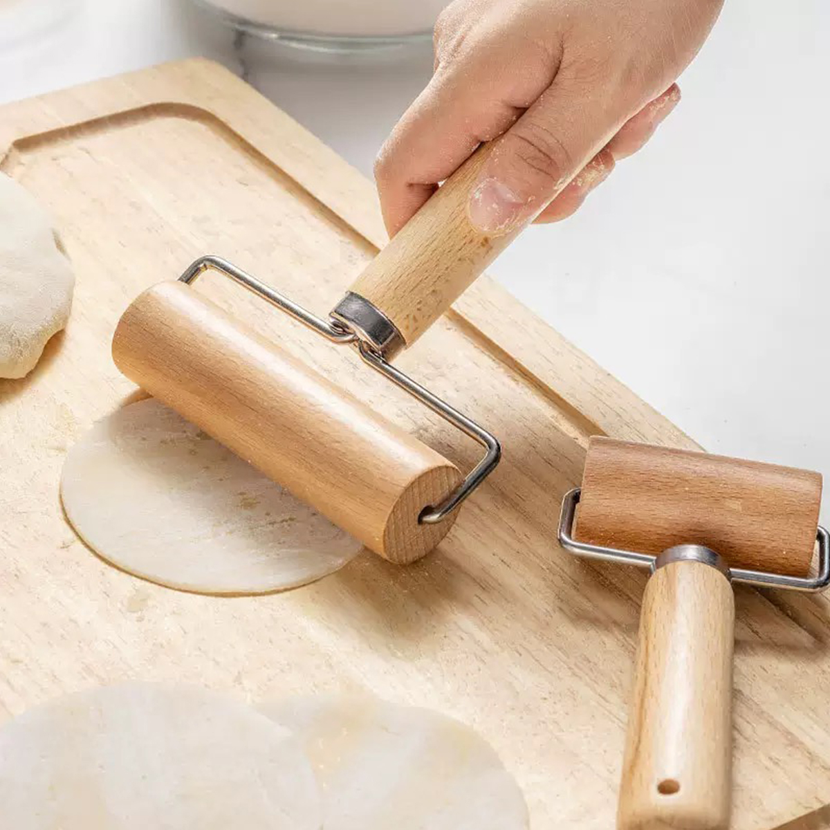 1PC Rolling pin; wooden baking – Kitchen Roll Baking recenzja i cena