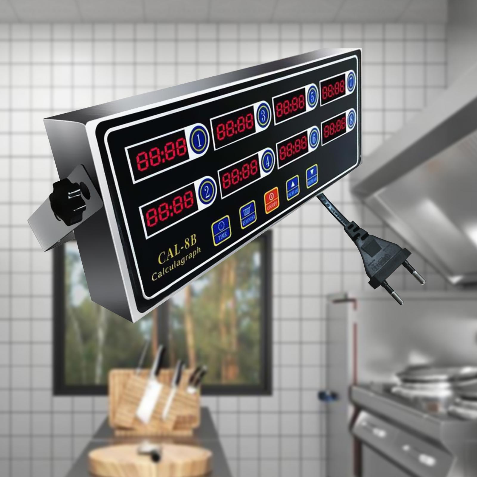 Commercial 8 Channels Digital  – Kitchen Baking Timer recenzja i cena