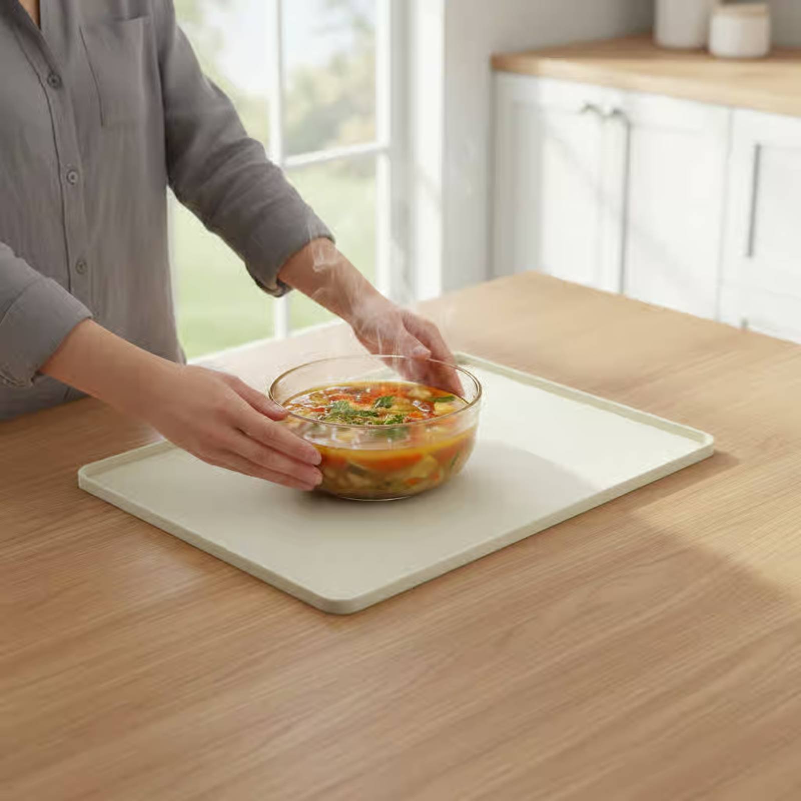 Silicone Microwave Top Mat Fle – Kitchen Baking Mat recenzja i cena